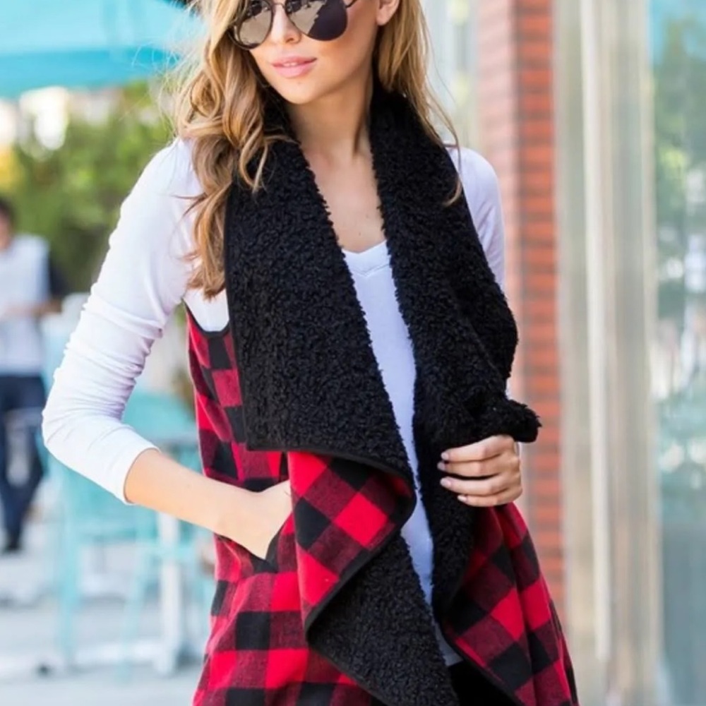 Francesca's Sherpa Vest
